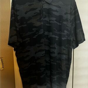 Travis Mathew Men’s Camo (blue) golf polo